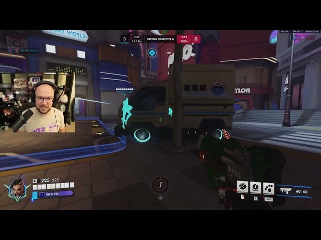 Sombra in a Rough Meta Is Not Easy! FITZYHERE SOMBRA GAMEPLAY OVERWATCH