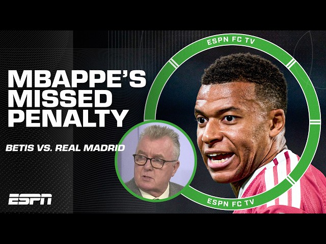 ‘IT MAKES NO SENSE’ 😳 REACTION to VAR decision on Mbappé’s missed penalty for Real Madrid | ESPN FC