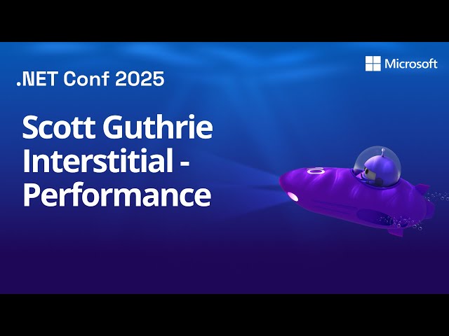 Scott Guthrie Interstitial - Performance