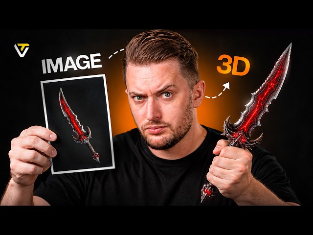 Tripo AI | I Turned a Simple Image Into a Detailed 3D Model