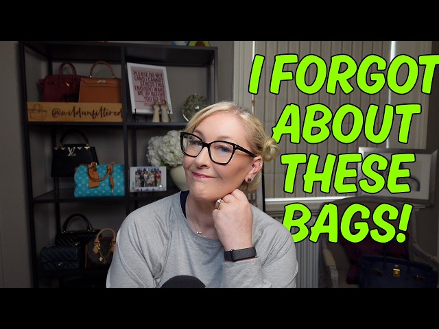 MY LUXURY HANDBAG COLLECTION: THEN Vs NOW! I'VE CLEARED OUT SO MANY BAGS!