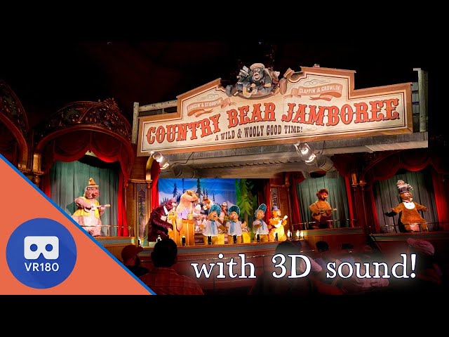 Country Bear Musical Jamboree – VR180 3D (Full Show)