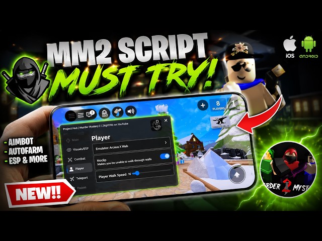 Murder Mistery 2 Script Mobile - How to Get MM2 Roblox Script *NO KEY* iOS Android APK 2026