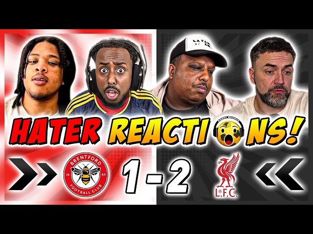 Liverpool's Rivals & Haters MISERABLE 😖 Reactions to Brentford 1-2 Liverpool | Premier League Fan Re