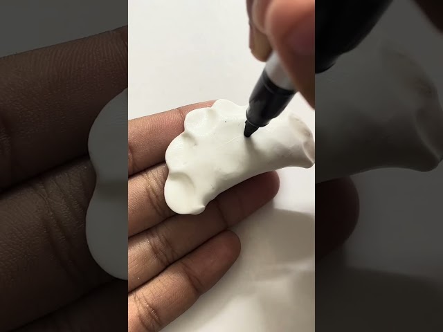 Making a dumpling from clay!!😆