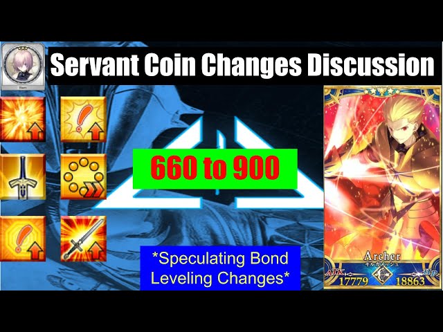 [FGO] Servant Coin Changes: Bond Farming for Appends vs 120 and more
