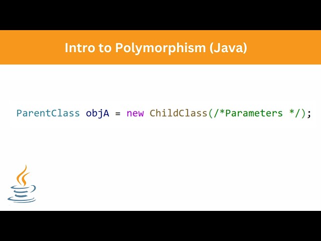 Intro to Polymorphism | Java