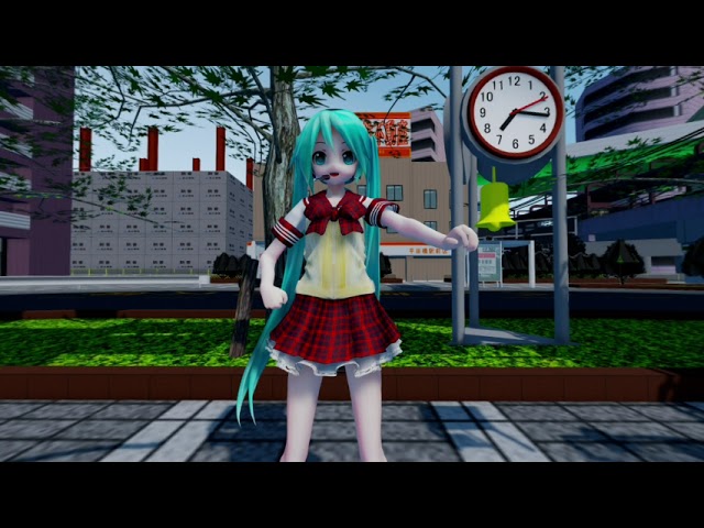 Api Miku "お断りします" VR MMD