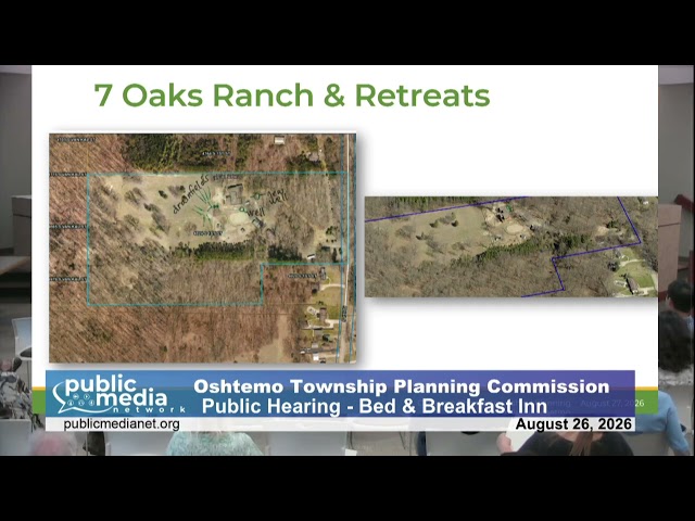 Oshtemo Township - Planning Commission - August 27, 2026 Meeting