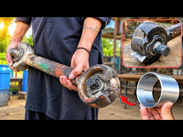 The Expert Mechanic’s Secret Technique to Repair a Destroyed Truck Balancing Controller Rod …