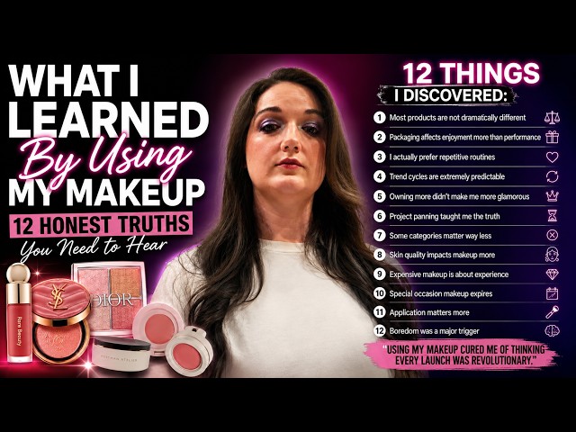 Things I've Learned from Actually Using My Makeup