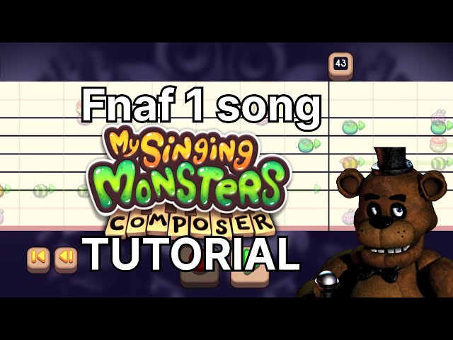 Fnaf 1 song | My Singing Monsters Composer tutorial