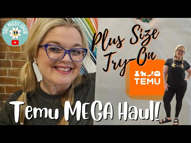 MEGA Temu Plus Size Clothing Try-On Haul | Springtime Fashion and Fun!