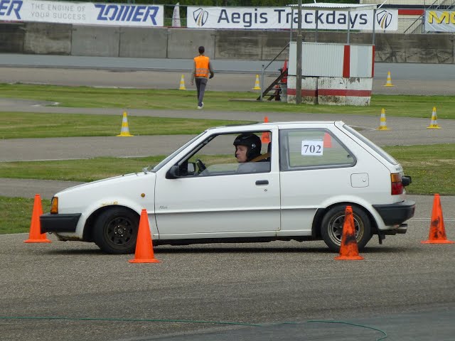 Autocrossing my CG13 swapped K10 Micra!