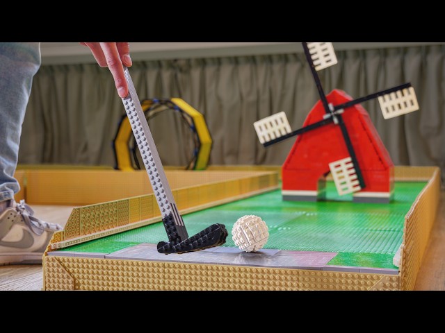 Building a LEGO Mini Golf Course