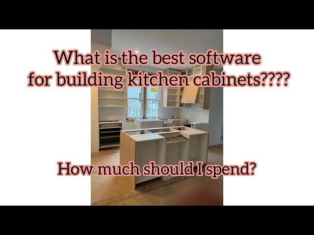 what the best  kitchen building software?