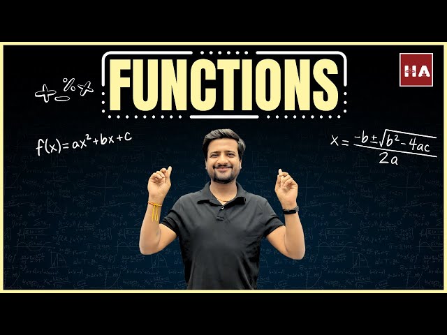 Functions | Cambridge IGCSE (0606) & O level (4037) Additional Maths | Full course & revision