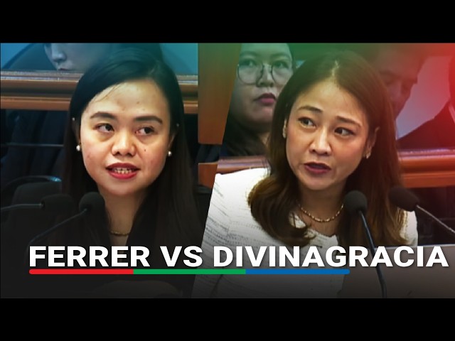'Sound bites' lang? Ferrer sinagot ang mga pahayag ni Divinagracia | ABS-CBN News