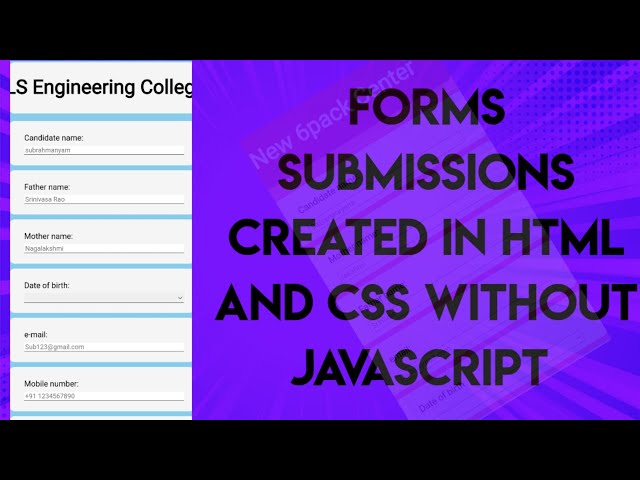 Another forms creation in html and CSS | CSS tutorial | html tutorial 