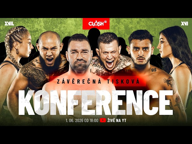 🔴 ZÁVĚREČNÁ TISKOVÁ KONFERENCE #clash16