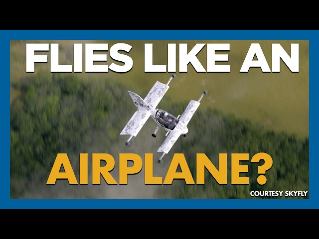 This eVTOL flies different than you think! — Skyfly Axe