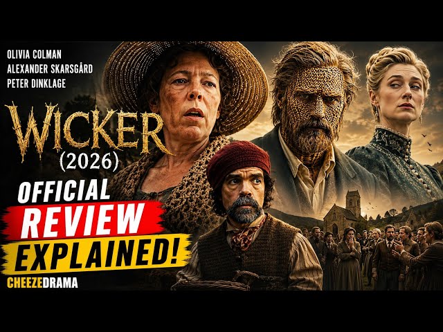 WICKER (2026) Official Trailer Movie Explained & Review | Olivia Colman | Peter Dinklage | Story 