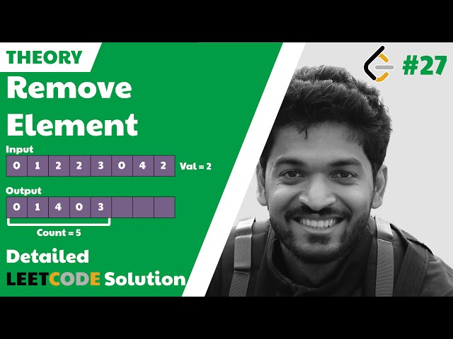 15. Remove Element Theory (Leetcode #27)