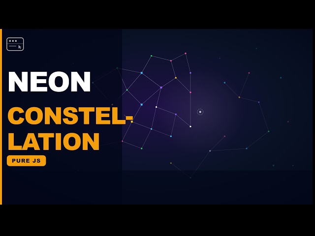 Build an Interactive Particle Constellation Using Mouse Events and Canvas API | @ScratchStart00