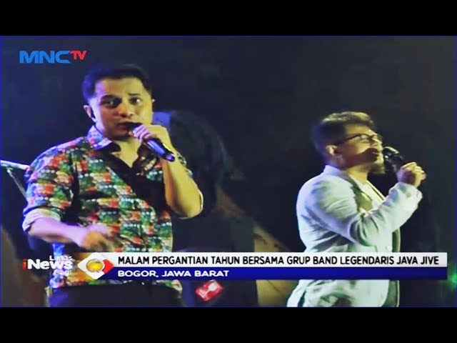 Serunya Malam Tahun Baru Bersama Grup Band Legendaris Java Jive - LIP 01/01