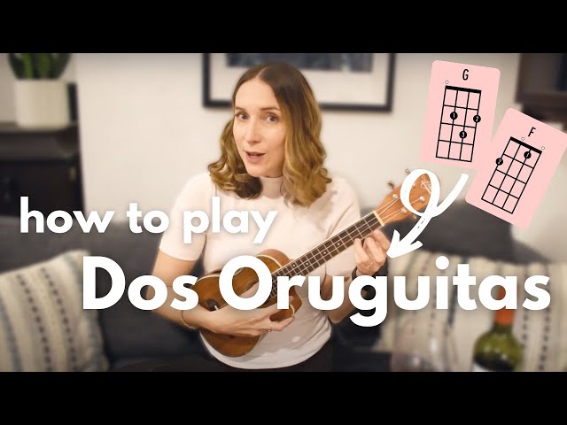 🦋  How to Play Dos Oruguitas from Encanto | Simple Ukulele Tutorial | Chords + Lyrics