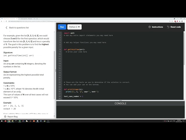 Facebook interview question: greedy algorithms: slow sums