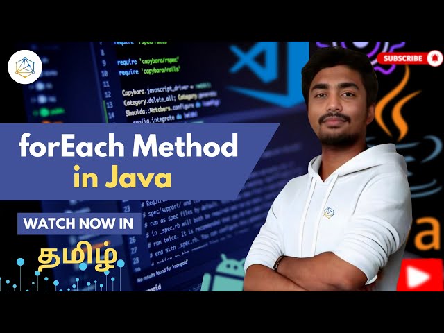 #89 forEach Method in Java | Enhanced for Loop vs forEach Tamil | Java 8 Stream forEach() [2025]