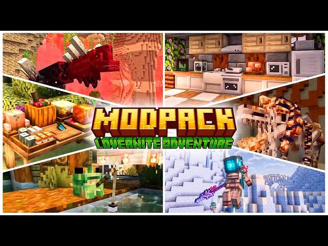 El Mejor MODPACK de aventura para Minecraft!! Lovernite Adventure 2
