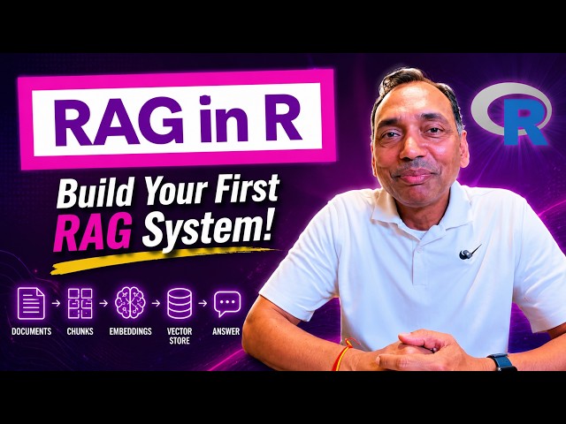 Build a RAG System in R | Easy Setup, No API Key, Free & Local