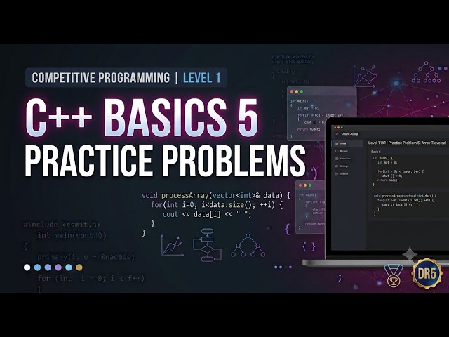 Competitive Programming Level 1 – Week 1 | C++ Basics 1 – Practice Problems 5