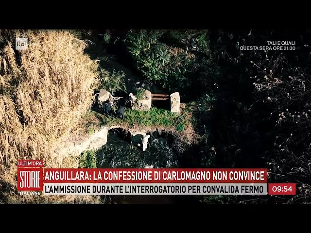 Anguillara: la confessione di Carlomagno non convince - Storie italiane 23/01/2026