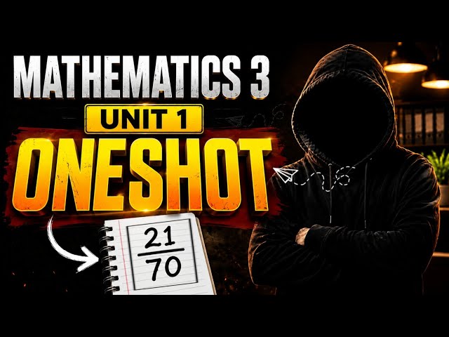 Mathematics-3 Unit-1 ONESHOT 😍 | Complete Numerical Methods (RGPV 4th Sem)