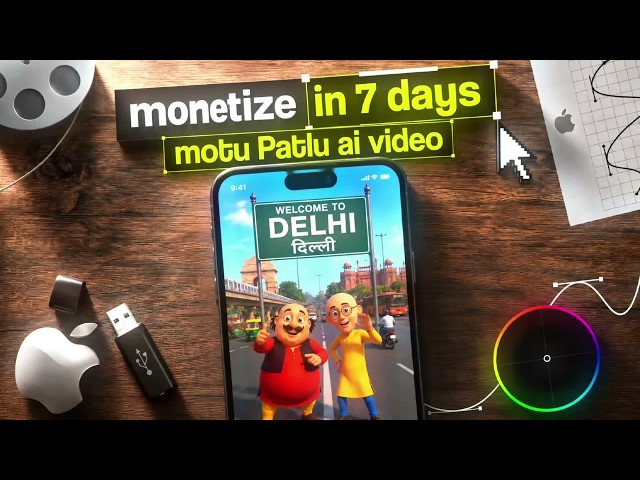 How to Make VIRAL Motu Patlu AI Reels! 🔥| Creator Boost