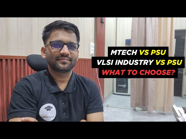 PSU or MTech? || What to Choose? || PrepFusion