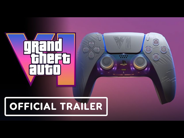 GTA 6 (Grand Theft Auto 6) - Official Limited Edition DualSense Controllers Trailer | State of Play