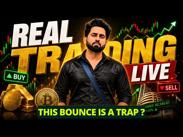 Nifty , Crypto & Gold Trading Analysis II 28th Aug II Super Trader Lakshya Live