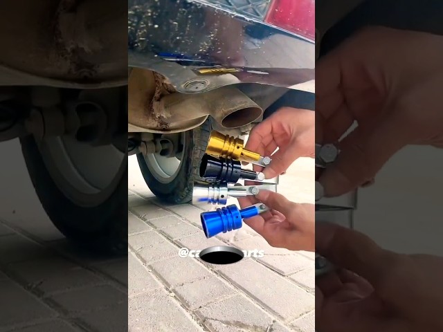 Car Turbo Sound Exhaust System  - Car Silencer Turbo Sound Whistle #car #exhaust