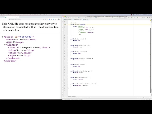 Using XML SAX Parser to parse XML data.