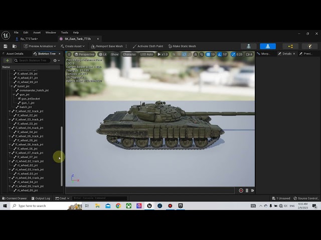 Make a Tank From Scratch Unreal Engine 5 with enhanced input system (old video)