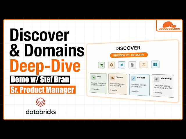 Databricks Discover & Domains Deep-Dive Demo (w/ Databricks Product Manager)