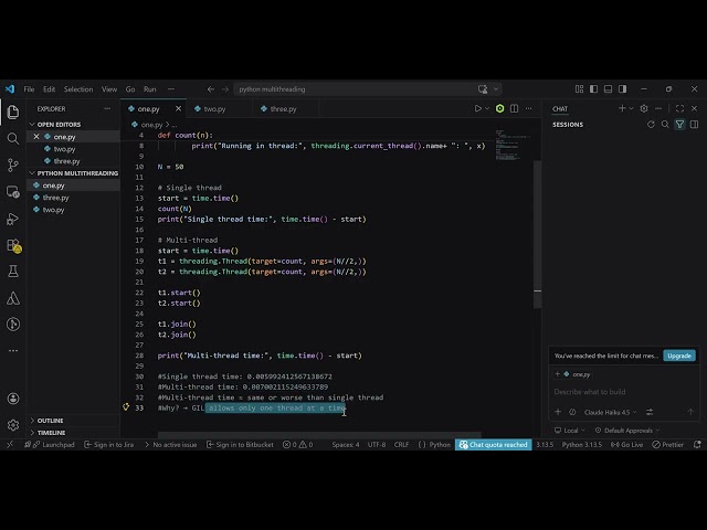 Python Concurrency for RAG | Multithreading, Multiprocessing & GIL Made Simple: Chapter 1