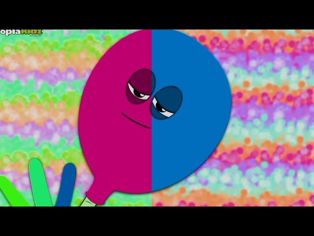 Blue Finger Blue Finger _ Balloon Finger Family Intro Logo _ Effects