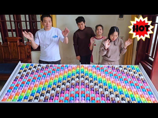 🌈⭐💥 Color Ball Sorting Puzzle Game: A Family Bonding Brain Game ⭐ level 17