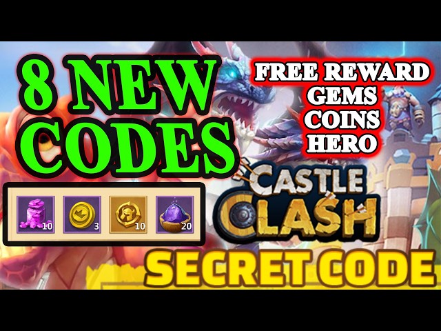 Castle Clash Codes Free Rewards 🎁🎁 Castle Clash Free Bonus Reward