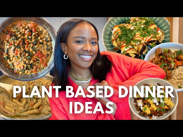 Plant based recipes for dinner that everyone will love